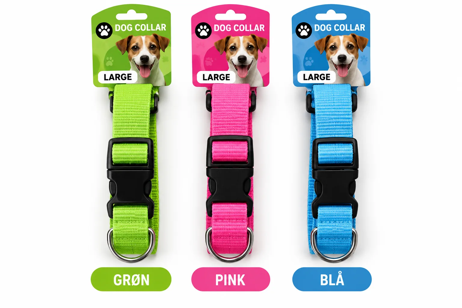 Hundehalsbånd, large