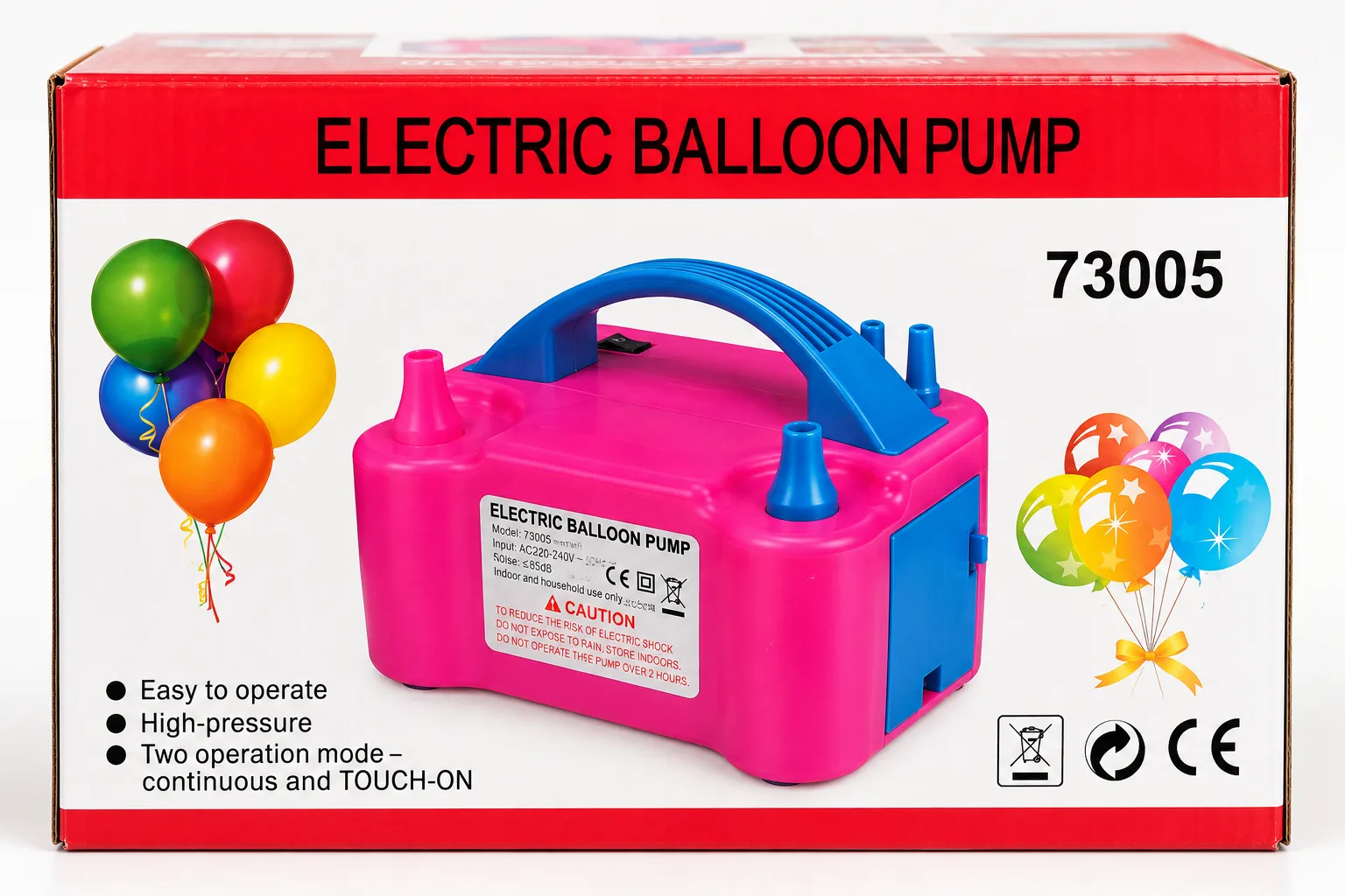 Elektrisk ballonpumpe